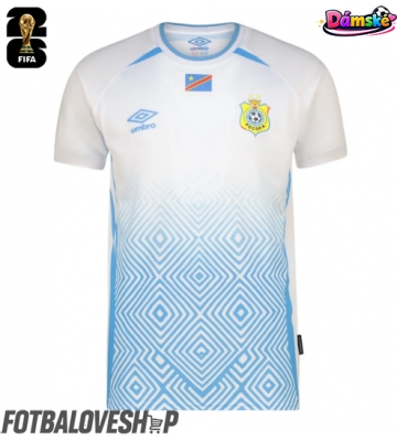 Kongo DR Dámské Venkovní Dres MS 2026 Krátký Rukáv